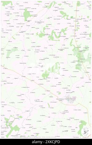 Champeaux-sur-Sarthe, Orne, FR, Francia, Normandia, N 48 34' 36'', N 0 26' 33'', MAP, Cartascapes Map pubblicata nel 2024. Esplora Cartascapes, una mappa che rivela i diversi paesaggi, culture ed ecosistemi della Terra. Viaggia attraverso il tempo e lo spazio, scoprendo l'interconnessione del passato, del presente e del futuro del nostro pianeta. Foto Stock