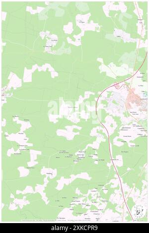 Lignan-de-Bazas, Gironde, FR, Francia, Nouvelle-Aquitaine, N 44 25' 51'', S 0 16' 42'', MAP, Cartascapes Map pubblicata nel 2024. Esplora Cartascapes, una mappa che rivela i diversi paesaggi, culture ed ecosistemi della Terra. Viaggia attraverso il tempo e lo spazio, scoprendo l'interconnessione del passato, del presente e del futuro del nostro pianeta. Foto Stock