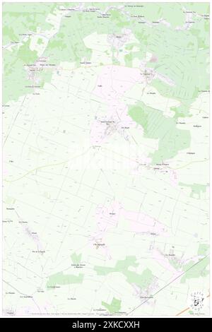 Saint-Georges-de-Rex, Deux-Sèvres, FR, Francia, Nouvelle-Aquitaine, N 46 16' 41'', S 0 39' 12'', MAP, Cartascapes Map pubblicata nel 2024. Esplora Cartascapes, una mappa che rivela i diversi paesaggi, culture ed ecosistemi della Terra. Viaggia attraverso il tempo e lo spazio, scoprendo l'interconnessione del passato, del presente e del futuro del nostro pianeta. Foto Stock