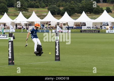 Roda Polo al Cowdray Park Polo Club, fine settimana della Gold Cup, luglio 2924 Foto Stock