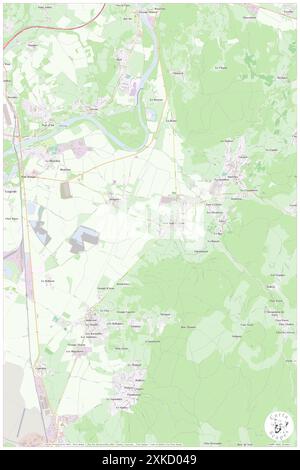 Saint-Jean-le-Vieux, Ain, FR, Francia, Alvergne-Rhône-Alpes, N 46 1' 43'', N 5 23' 23'', MAP, Cartascapes Map pubblicata nel 2024. Esplora Cartascapes, una mappa che rivela i diversi paesaggi, culture ed ecosistemi della Terra. Viaggia attraverso il tempo e lo spazio, scoprendo l'interconnessione del passato, del presente e del futuro del nostro pianeta. Foto Stock