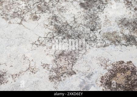 Le texture e i motivi sulle pareti in cemento sembrano vecchi e unici, rendendoli popolari come sfondi per aggiungere messaggi e completare qualsiasi design. beau Foto Stock