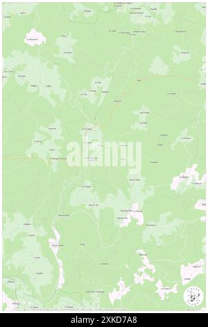 Saint-Didier-sur-Doulon, Haute-Loire, FR, Francia, Auvergne-Rhône-Alpes, N 45 18' 2'', N 3 32' 17'', MAP, Cartascapes Map pubblicata nel 2024. Esplora Cartascapes, una mappa che rivela i diversi paesaggi, culture ed ecosistemi della Terra. Viaggia attraverso il tempo e lo spazio, scoprendo l'interconnessione del passato, del presente e del futuro del nostro pianeta. Foto Stock