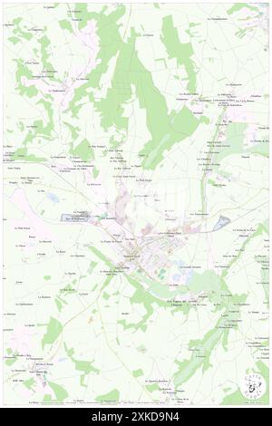 Montoire-sur-le-Loir, Loir-et-Cher, FR, Francia, Centro, N 47 45' 15''', N 0 51' 48'', MAP, Cartascapes Map pubblicata nel 2024. Esplora Cartascapes, una mappa che rivela i diversi paesaggi, culture ed ecosistemi della Terra. Viaggia attraverso il tempo e lo spazio, scoprendo l'interconnessione del passato, del presente e del futuro del nostro pianeta. Foto Stock