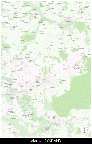 Plesse, Loire-Atlantique, FR, Francia, Pays de la Loire, N 47 32' 30'', S 1 53' 12'', mappa, Cartascapes Mappa pubblicata nel 2024. Esplora Cartascapes, una mappa che rivela i diversi paesaggi, culture ed ecosistemi della Terra. Viaggia attraverso il tempo e lo spazio, scoprendo l'interconnessione del passato, del presente e del futuro del nostro pianeta. Foto Stock