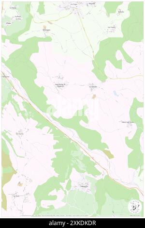 Saint-Eusebe-en-Champsaur, Hautes-Alpes, FR, Francia, Provence-Alpes-Côte d'Azur, N 44 43' 32'', N 6 1' 38'', MAP, Cartascapes Map pubblicata nel 2024. Esplora Cartascapes, una mappa che rivela i diversi paesaggi, culture ed ecosistemi della Terra. Viaggia attraverso il tempo e lo spazio, scoprendo l'interconnessione del passato, del presente e del futuro del nostro pianeta. Foto Stock