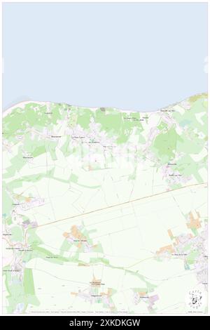 Varengeville-sur-Mer, Seine-Maritime, FR, Francia, Normandia, N 49 54' 21'', N 0 59' 43'', MAP, Cartascapes Map pubblicata nel 2024. Esplora Cartascapes, una mappa che rivela i diversi paesaggi, culture ed ecosistemi della Terra. Viaggia attraverso il tempo e lo spazio, scoprendo l'interconnessione del passato, del presente e del futuro del nostro pianeta. Foto Stock