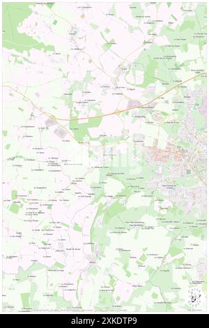 Conde-sur-Sarthe, Orne, FR, Francia, Normandia, N 48 25' 54'', N 0 2' 3'', MAP, Cartascapes Map pubblicata nel 2024. Esplora Cartascapes, una mappa che rivela i diversi paesaggi, culture ed ecosistemi della Terra. Viaggia attraverso il tempo e lo spazio, scoprendo l'interconnessione del passato, del presente e del futuro del nostro pianeta. Foto Stock