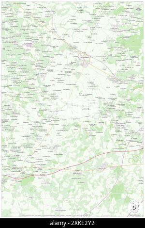 Bernay-Neuvy-en-Champagne, Sarthe, FR, Francia, Pays de la Loire, N 48 4' 50'', S 0 2' 20''', mappa, Cartascapes Mappa pubblicata nel 2024. Esplora Cartascapes, una mappa che rivela i diversi paesaggi, culture ed ecosistemi della Terra. Viaggia attraverso il tempo e lo spazio, scoprendo l'interconnessione del passato, del presente e del futuro del nostro pianeta. Foto Stock