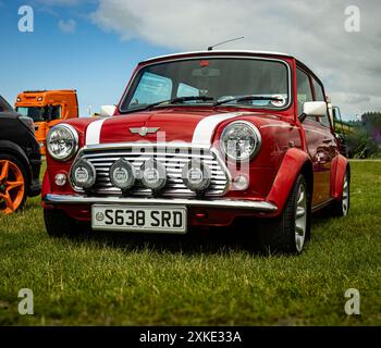 Mini Cooper Rover 1998 - all'Anglesey Showground Autofest Show Foto Stock