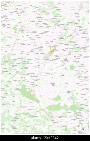 Moncoutant-sur-Sevre, Deux-Sèvres, FR, Francia, Nouvelle-Aquitaine, N 46 43' 26'', S 0 35' 20'', MAP, Cartascapes Map pubblicata nel 2024. Esplora Cartascapes, una mappa che rivela i diversi paesaggi, culture ed ecosistemi della Terra. Viaggia attraverso il tempo e lo spazio, scoprendo l'interconnessione del passato, del presente e del futuro del nostro pianeta. Foto Stock