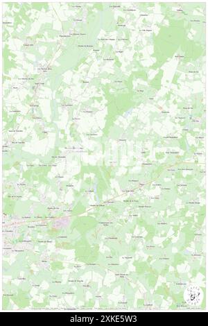 Montagny-pres-Louhans, Saône-et-Loire, FR, Francia, Bourgogne-Franca Contea, N 46 39' 30'', N 5 16' 10'', MAP, Cartascapes Map pubblicata nel 2024. Esplora Cartascapes, una mappa che rivela i diversi paesaggi, culture ed ecosistemi della Terra. Viaggia attraverso il tempo e lo spazio, scoprendo l'interconnessione del passato, del presente e del futuro del nostro pianeta. Foto Stock