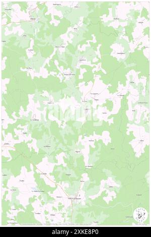 Chomelix, Haute-Loire, FR, Francia, Auvergne-Rhône-Alpes, N 45 15' 43'', N 3 49' 40'', MAP, Cartascapes Map pubblicata nel 2024. Esplora Cartascapes, una mappa che rivela i diversi paesaggi, culture ed ecosistemi della Terra. Viaggia attraverso il tempo e lo spazio, scoprendo l'interconnessione del passato, del presente e del futuro del nostro pianeta. Foto Stock