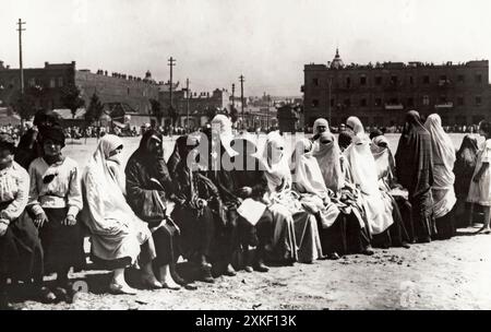 Baku, Azerbaigian 1918 funerale per i 26 Commissari Baku uccisi dai britannici durante la rivoluzione russa. Foto Stock