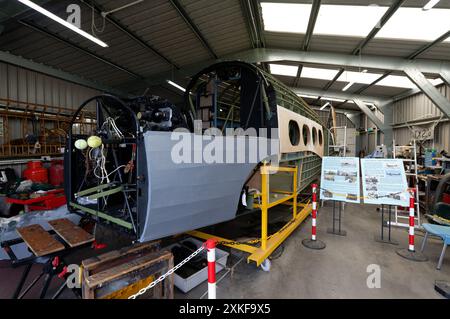 Mostre dal Montrose Air Station Heritage Centre Foto Stock