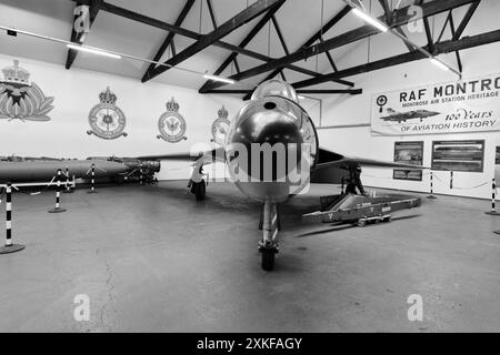 Mostre dal Montrose Air Station Heritage Centre Foto Stock