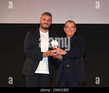 Taormina, Italia TAOMODA 2024 Tao Award nella foto: Marzio Nocera Tao Award Foto Stock