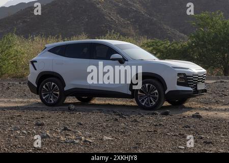 Jetour Dashing è un SUV elegante e moderno che combina tecnologia all'avanguardia e comfort di livello superiore. Foto Stock