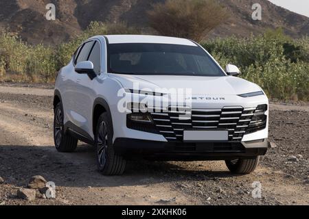 Jetour Dashing è un SUV elegante e moderno che combina tecnologia all'avanguardia e comfort di livello superiore. Foto Stock