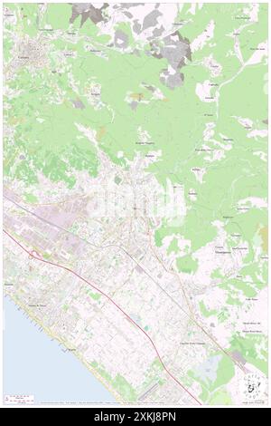 Chiesa San Sebastiano, Provincia di massa-Carrara, IT, Italia, Toscana, N 44 2' 13'', N 10 8' 21'', MAP, Cartascapes Map pubblicata nel 2024. Esplora Cartascapes, una mappa che rivela i diversi paesaggi, culture ed ecosistemi della Terra. Viaggia attraverso il tempo e lo spazio, scoprendo l'interconnessione del passato, del presente e del futuro del nostro pianeta. Foto Stock