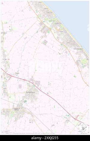 San Mauro Pascoli, Provincia di Forlì-Cesena, IT, Italia, Emilia-Romagna, N 44 6' 13'', N 12 24' 55'', MAP, Cartascapes Map pubblicata nel 2024. Esplora Cartascapes, una mappa che rivela i diversi paesaggi, culture ed ecosistemi della Terra. Viaggia attraverso il tempo e lo spazio, scoprendo l'interconnessione del passato, del presente e del futuro del nostro pianeta. Foto Stock