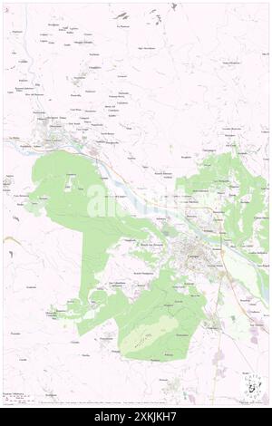 CUORGNE, Torino, IT, Italia, Piemonte, N 45 23' 36'', N 7 39' 0'', MAP, Cartascapes Map pubblicata nel 2024. Esplora Cartascapes, una mappa che rivela i diversi paesaggi, culture ed ecosistemi della Terra. Viaggia attraverso il tempo e lo spazio, scoprendo l'interconnessione del passato, del presente e del futuro del nostro pianeta. Foto Stock