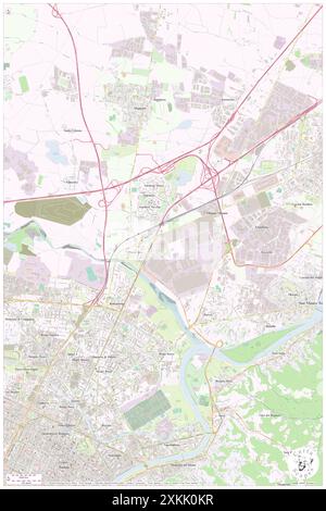 Centro commerciale Auchan Torino, Torino, IT, Italia, Piemonte, N 45 7' 2'', N 7 42' 49'', MAP, Cartascapes Map pubblicata nel 2024. Esplora Cartascapes, una mappa che rivela i diversi paesaggi, culture ed ecosistemi della Terra. Viaggia attraverso il tempo e lo spazio, scoprendo l'interconnessione del passato, del presente e del futuro del nostro pianeta. Foto Stock