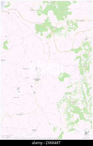 San Bartolomeo in Galdo, Provincia di Benevento, IT, Italia, Campania, N 41 24' 59'', N 15 1' 2'', MAP, Cartascapes Map pubblicata nel 2024. Esplora Cartascapes, una mappa che rivela i diversi paesaggi, culture ed ecosistemi della Terra. Viaggia attraverso il tempo e lo spazio, scoprendo l'interconnessione del passato, del presente e del futuro del nostro pianeta. Foto Stock