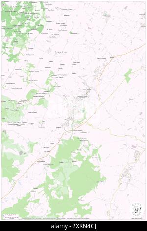 Castrocaro Terme, Provincia di Forlì-Cesena, IT, Italia, Emilia-Romagna, N 44 10' 32'', N 11 56' 58'', MAP, Cartascapes Map pubblicata nel 2024. Esplora Cartascapes, una mappa che rivela i diversi paesaggi, culture ed ecosistemi della Terra. Viaggia attraverso il tempo e lo spazio, scoprendo l'interconnessione del passato, del presente e del futuro del nostro pianeta. Foto Stock