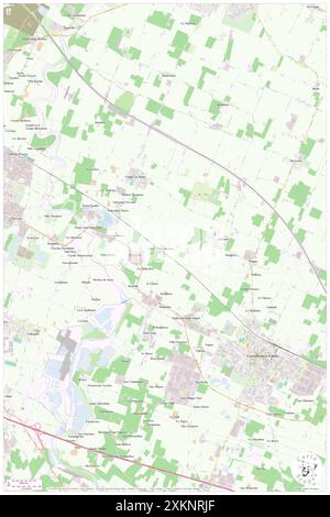 Casale Sant'Antonio, Provincia di Modena, IT, Italia, Emilia-Romagna, N 44 37' 8'', N 11 1' 20'', MAP, Cartascapes Map pubblicata nel 2024. Esplora Cartascapes, una mappa che rivela i diversi paesaggi, culture ed ecosistemi della Terra. Viaggia attraverso il tempo e lo spazio, scoprendo l'interconnessione del passato, del presente e del futuro del nostro pianeta. Foto Stock