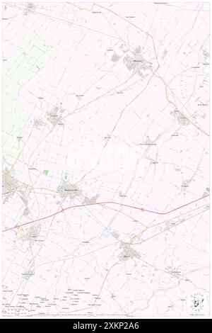 Bagnacavallo, Provincia di Ravenna, IT, Italia, Emilia-Romagna, N 44 24' 44'', N 11 58' 37'', MAP, Cartascapes Map pubblicata nel 2024. Esplora Cartascapes, una mappa che rivela i diversi paesaggi, culture ed ecosistemi della Terra. Viaggia attraverso il tempo e lo spazio, scoprendo l'interconnessione del passato, del presente e del futuro del nostro pianeta. Foto Stock