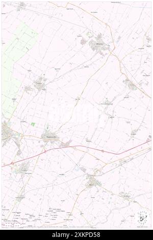 Bagnacavallo, Provincia di Ravenna, IT, Italia, Emilia-Romagna, N 44 24' 50'', N 11 58' 41'', MAP, Cartascapes Map pubblicata nel 2024. Esplora Cartascapes, una mappa che rivela i diversi paesaggi, culture ed ecosistemi della Terra. Viaggia attraverso il tempo e lo spazio, scoprendo l'interconnessione del passato, del presente e del futuro del nostro pianeta. Foto Stock