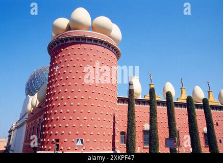 Galatea Torre. Teatro Museo Dali, Figueras, provincia di Gerona, Catalogna, Spagna. Foto Stock