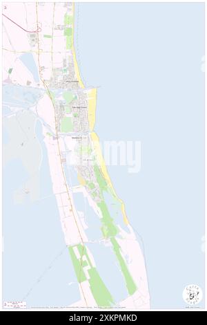 Lido di spina, Provincia di Ferrara, IT, Italia, Emilia-Romagna, N 44 39' 8'', N 12 15' 19'', MAP, Cartascapes Map pubblicata nel 2024. Esplora Cartascapes, una mappa che rivela i diversi paesaggi, culture ed ecosistemi della Terra. Viaggia attraverso il tempo e lo spazio, scoprendo l'interconnessione del passato, del presente e del futuro del nostro pianeta. Foto Stock