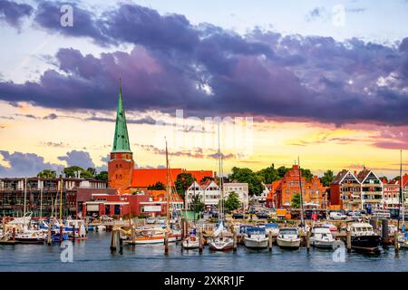 Flensburg, Germania Foto Stock