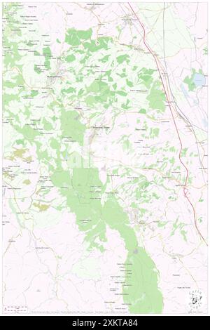 Chianciano Terme, Provincia di Siena, IT, Italia, Toscana, N 43 2' 30'', N 11 48' 43'', MAP, Cartascapes Map pubblicata nel 2024. Esplora Cartascapes, una mappa che rivela i diversi paesaggi, culture ed ecosistemi della Terra. Viaggia attraverso il tempo e lo spazio, scoprendo l'interconnessione del passato, del presente e del futuro del nostro pianeta. Foto Stock