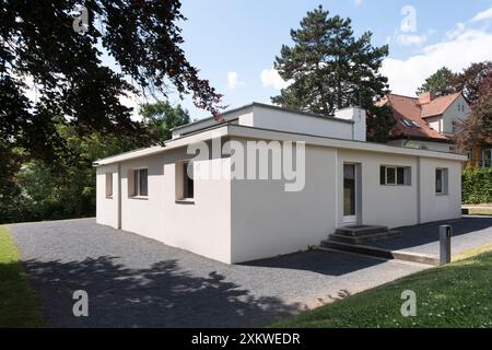 Haus am Horn, la prima casa modello Bauhaus a Weimar, progettata da Georg Muche Foto Stock