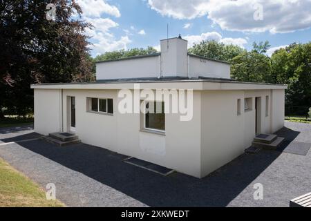 Haus am Horn, la prima casa modello Bauhaus a Weimar, progettata da Georg Muche Foto Stock