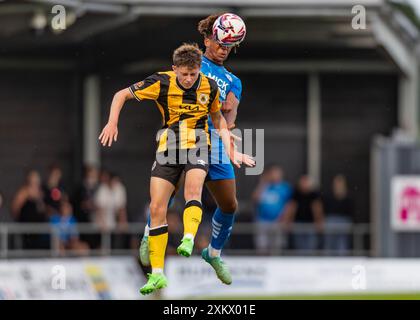 Trialist, Boston United vs Peterborough United, Pre-Season Friendly, Jakemans Community Stadium, Boston, Lincolnshire, REGNO UNITO 23.07.2024 Foto Stock