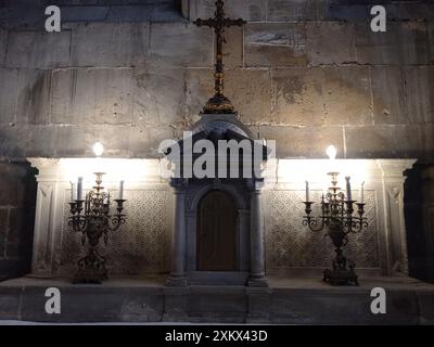 La cathédrale Saint-Maclou de Pontoise est une cathédrale catholique située à Pontoise dans le département francese du Val-d'Oise en région Île-de-fra Foto Stock