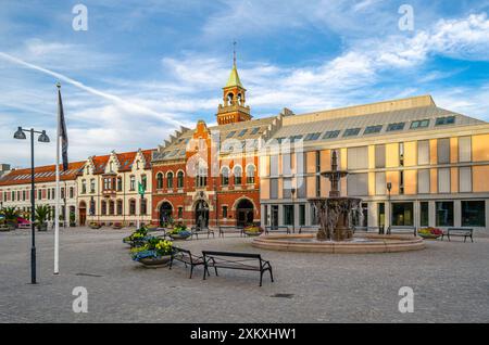 Nel centro di Kristiansand, Norvegia Foto Stock