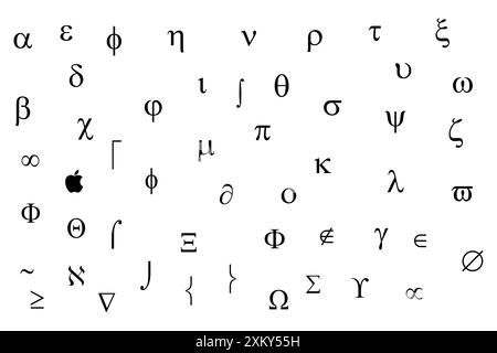 Vettore icona matematica su sfondo bianco per il vostro sito Web. Stile piatto illustrazione vettoriale. Illustrazione Vettoriale