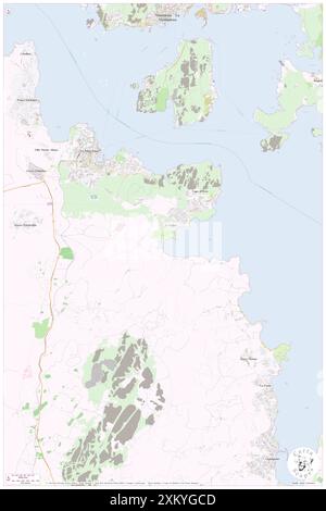 Spiaggia del Golfo delle Saline, Provincia di Sassari, IT, Italia, Sardegna, N 41 9' 31'', N 9 24' 18'', MAP, Cartascapes Map pubblicata nel 2024. Esplora Cartascapes, una mappa che rivela i diversi paesaggi, culture ed ecosistemi della Terra. Viaggia attraverso il tempo e lo spazio, scoprendo l'interconnessione del passato, del presente e del futuro del nostro pianeta. Foto Stock