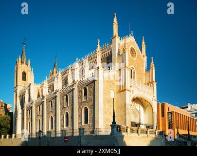 San Jeronimo el Real (St. Girolamo Chiesa reale) a Madrid, Spagna Foto Stock