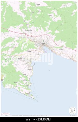 Porto San Michele, IT, Italia, Liguria, N 44 20' 13'', N 9 13' 26'', MAP, Cartascapes Map pubblicata nel 2024. Esplora Cartascapes, una mappa che rivela i diversi paesaggi, culture ed ecosistemi della Terra. Viaggia attraverso il tempo e lo spazio, scoprendo l'interconnessione del passato, del presente e del futuro del nostro pianeta. Foto Stock