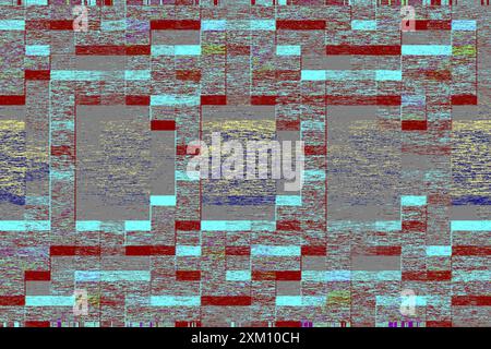 Effetti digitali. Motivo di stampa in tessuto. Motivo colorato. Stampe di tessuto, motivo, stampe tessili, modello di abbigliamento, linee colorate, stampa tessile, tessile Foto Stock