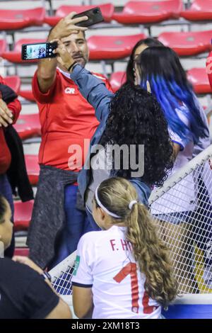 Fiama Hidalgo della Costa Rica durante la partita della Coppa del mondo femminile FIFA U-20 Costa Rica contro Brasile il 16 agosto 2022. (Foto di Martín Fonseca/L Foto Stock