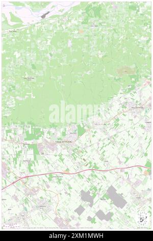 Volpago del Montello, Provincia di Treviso, IT, Italia, Veneto, N 45 46' 38'', N 12 6' 51'', MAP, Cartascapes Map pubblicata nel 2024. Esplora Cartascapes, una mappa che rivela i diversi paesaggi, culture ed ecosistemi della Terra. Viaggia attraverso il tempo e lo spazio, scoprendo l'interconnessione del passato, del presente e del futuro del nostro pianeta. Foto Stock