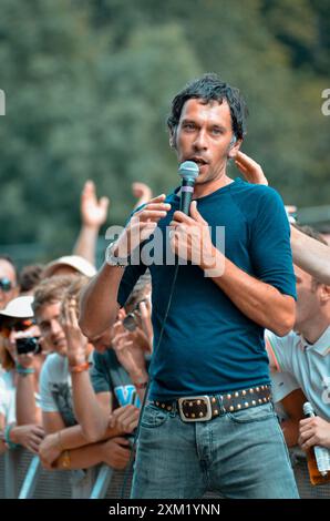 Rick Witter - Shed Seven, V2012, Hylands Park, Chelmsford, Essex, Regno Unito - 19 agosto 2012 Foto Stock