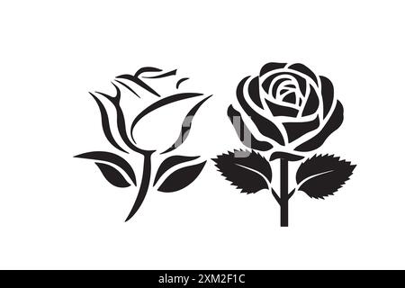 Immagine vettoriale rosa Illustrazione Vettoriale